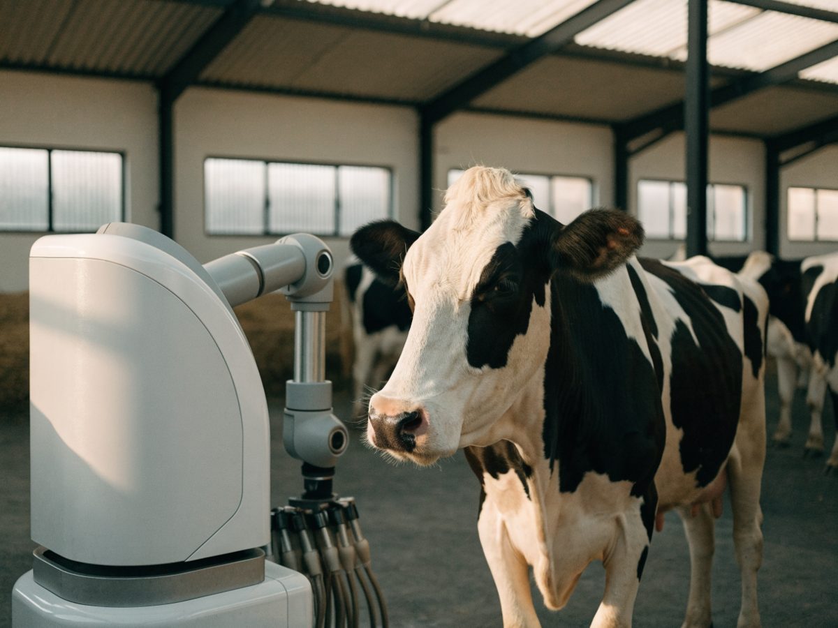 Lely Juno Max · KI-Konzeptbild
