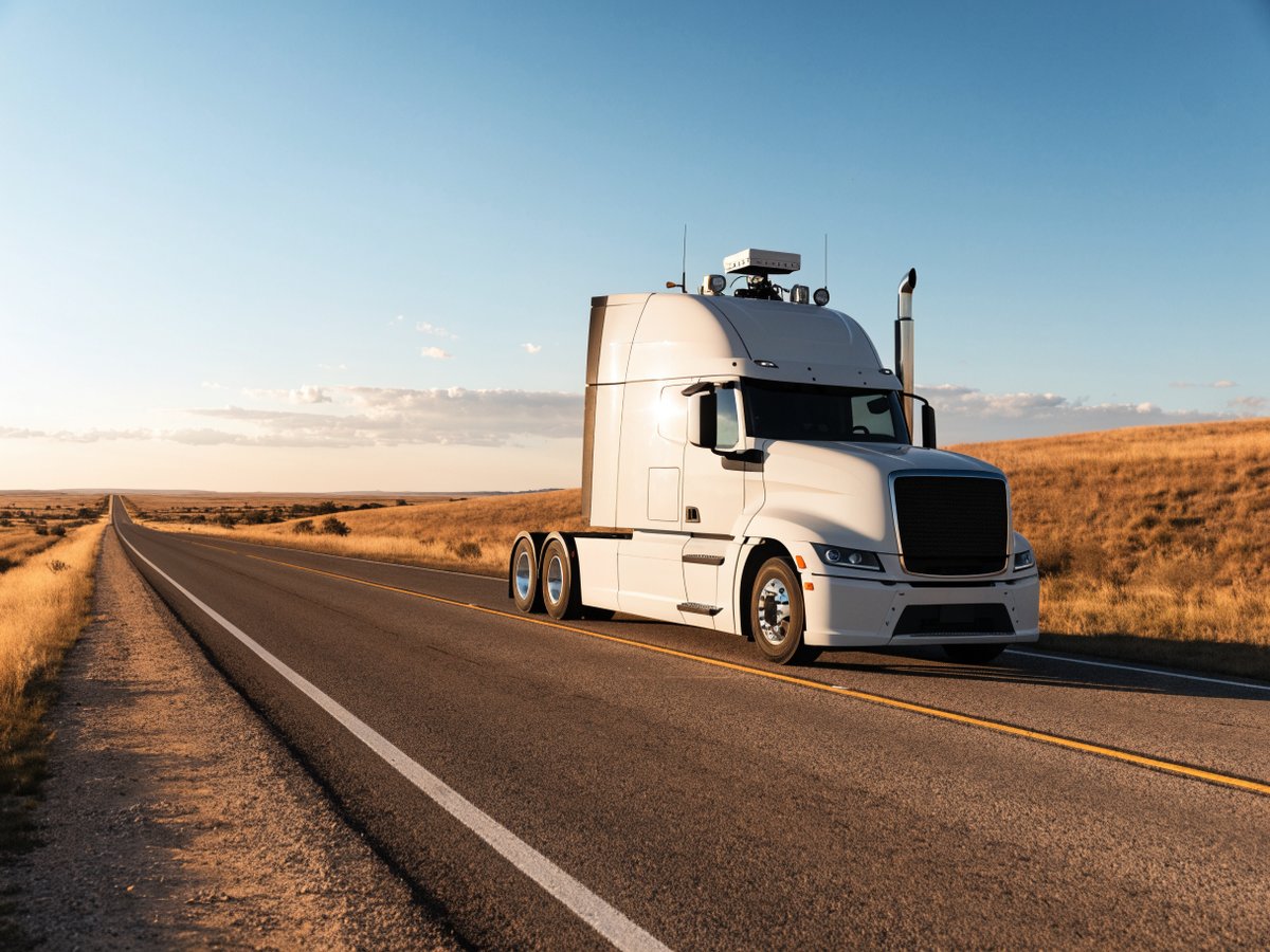 Aurora Driver (autonomer Lkw) · KI-Konzeptbild